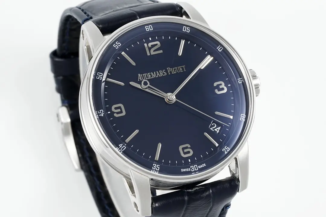 APS Factory Audemars Piguet CODE 11.59 Blue Dial Super Clone Watch Replica Tailored 4626